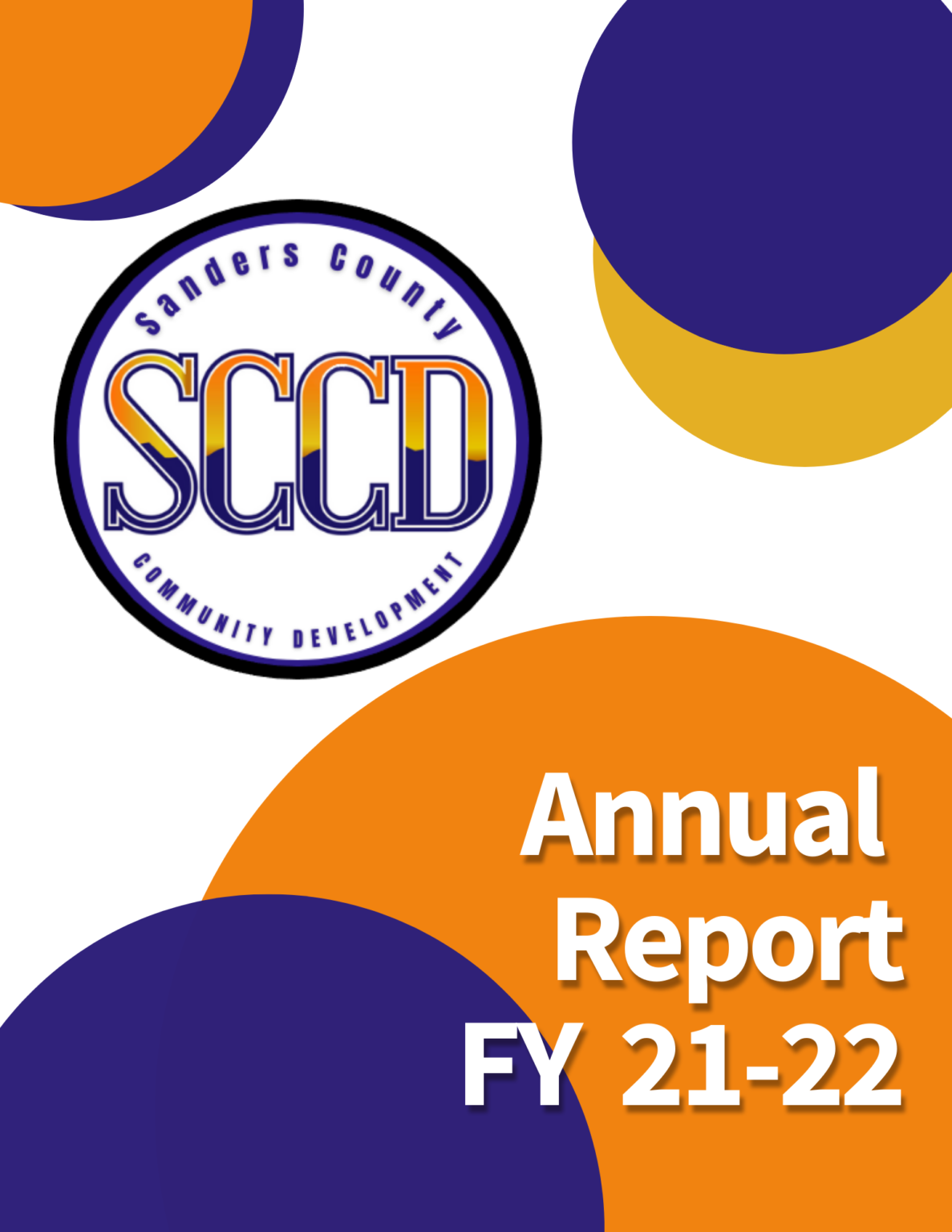 SCCD Annual Report for 202223 Sanders County Community Development